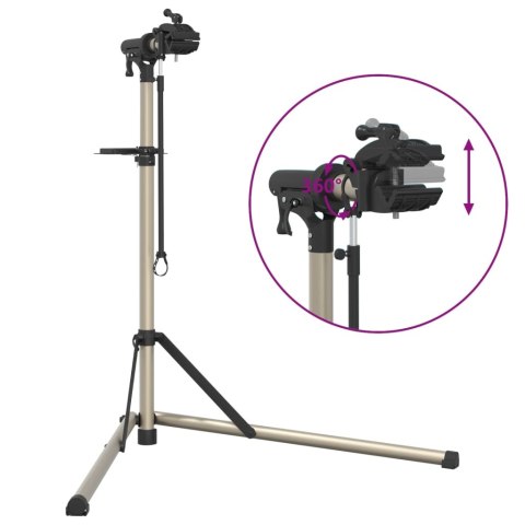 STOJAK UCHWYT SERWISOWY KOŁO ROWER ROWEROWY SOLIDNY WIESZAK 102-160CM