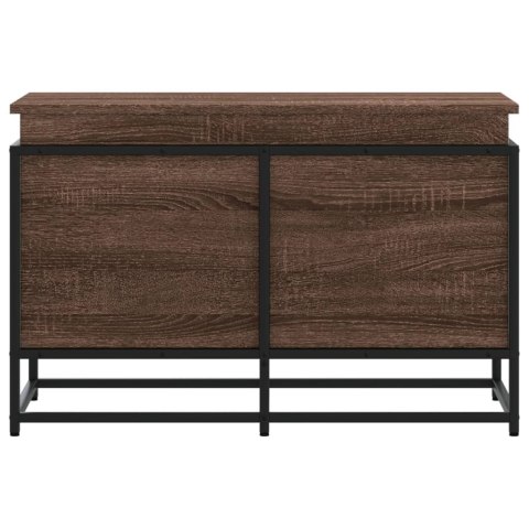 SKRZYNIA Z POKRYWĄ BRĄZOWY DĄB 80X40X51,5CM