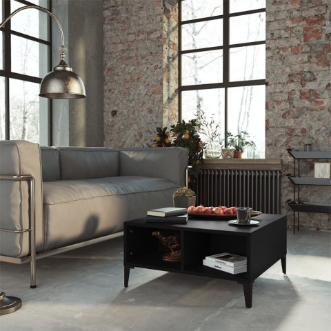 STOLIK KAWOWY CZARNY 60X60X30CM