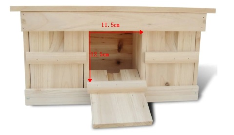 GNIAZDO DLA WRÓBLI DOMEK SCHRONIENIE DLA PTAKÓW OZDOBA OGRODU