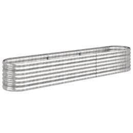 PODWYŻSZONA DONICA MALOWANA PROSZKOWO STAL 224X40X36CM