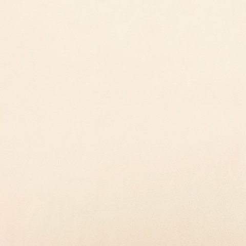 OBROTOWE KRZESŁO BIUROWE KREMOWE TAPICEROWANE AKSAMITEM