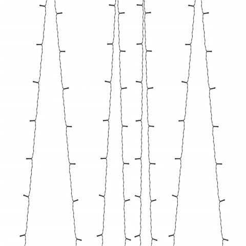 SOLARNE LAMPKI DEKORACYJNE 2 SZT. 2X200 LED NIEBIESKIE