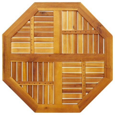 BLAT DO STOLIKA 90X90X2,2CM OŚMIOKĄTNY LITE DREWNO AKACJOWE