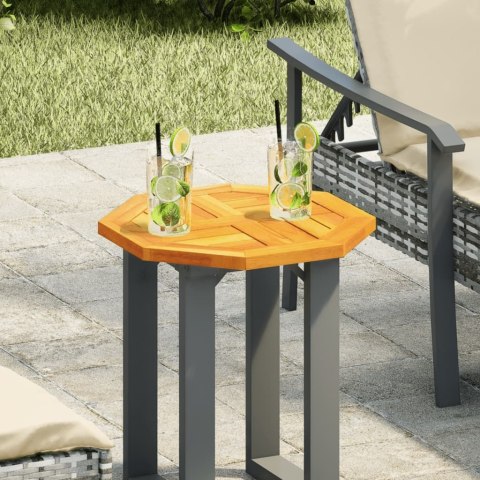 BLAT DO STOLIKA 40X40X2CM OŚMIOKĄTNY LITE DREWNO AKACJOWE