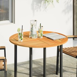 BLAT DO STOLIKA Ø90X2,2CM OKRĄGŁY LITE DREWNO AKACJOWE