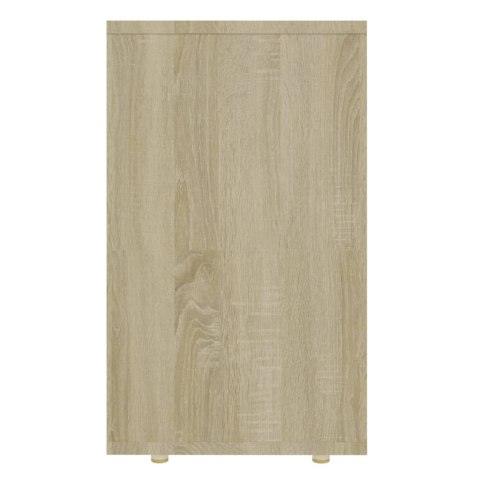 STOLIKI WSUWANE POD SIEBIE 3 SZT. DĄB SONOMA