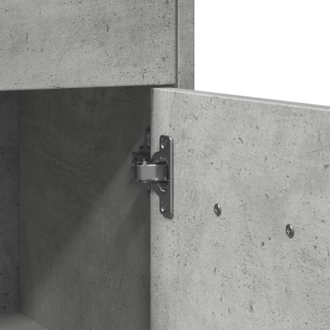 SZAFKA ŁAZIENKOWA SZAROŚĆ BETONU 60X33X80CM