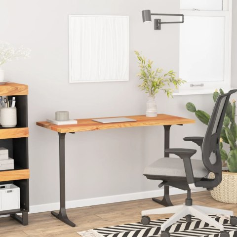 BLAT BIURKA 120X50X2,5CM PROSTOKĄTNY LITE DREWNO AKACJOWE