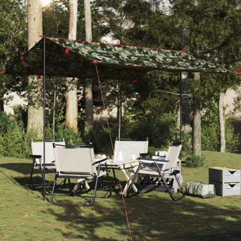 PŁACHTA BIWAKOWA MORO 306X306CM WODOSZCZELNA