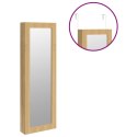 WISZĄCA SZAFKA NA BIŻUTERIĘ Z LUSTREM 30X8,5X90CM