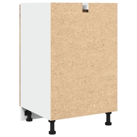 SZAFKA Z SZUFLADĄ STARE DREWNO 50X46X81,5CM