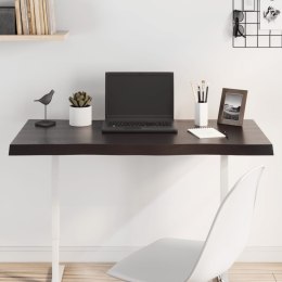 BLAT CIEMNOBRĄZOWY 100X60X(2-4)CM DREWNO Z NATURALNĄ KRAWĘDZIĄ