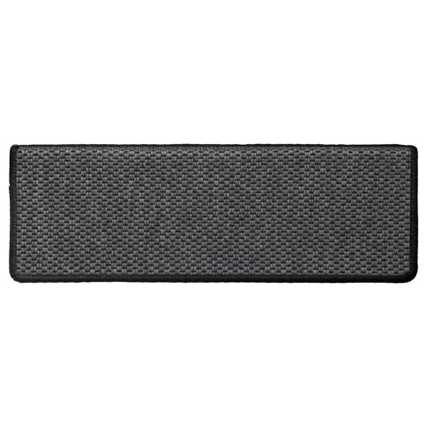 SAMOPRZYLEPNE NAKŁADKI NA SCHODY 15 SZT. 65X21X4CM ANTRACYT