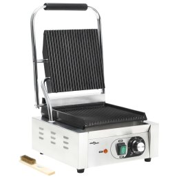 GRILL DO PANINI ŻEBROWANY STAL NIERDZEWNA 1800 W 31X30,5X20CM