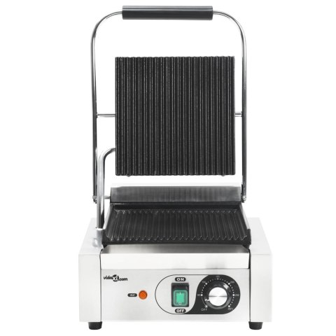 GRILL DO PANINI ŻEBROWANY STAL NIERDZEWNA 1800 W 31X30,5X20CM