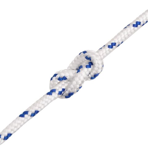 LINKA ŻEGLARSKA BIAŁA 4MM 100M POLIPROPYLEN