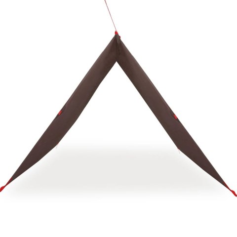 PŁACHTA BIWAKOWA BRĄZOWA 366X306CM WODOSZCZELNA