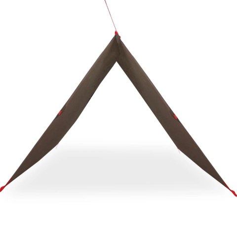 PŁACHTA BIWAKOWA BRĄZOWA 406X306CM WODOSZCZELNA