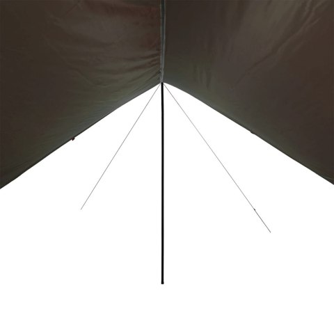 PŁACHTA BIWAKOWA TARP BRĄZOWA 438X376X212CM WODOSZCZELNA