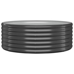 PODWYŻSZONA DONICA MALOWANA PROSZKOWO STAL 100X100X36CM