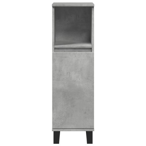 SZAFKA ŁAZIENKOWA SZAROŚĆ BETONU 30X30X100CM