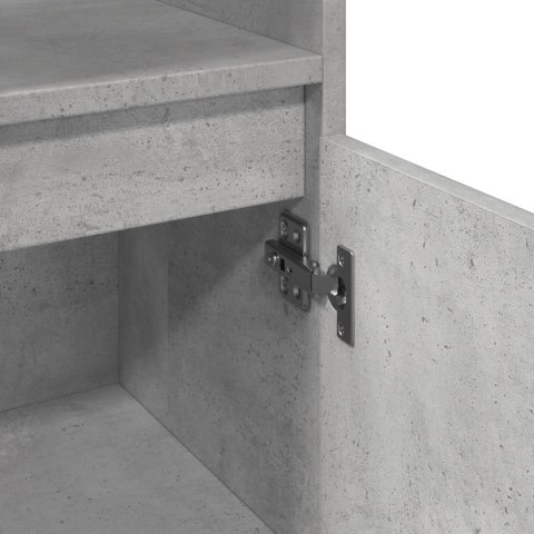 SZAFKA ŁAZIENKOWA SZAROŚĆ BETONU 30X30X100CM