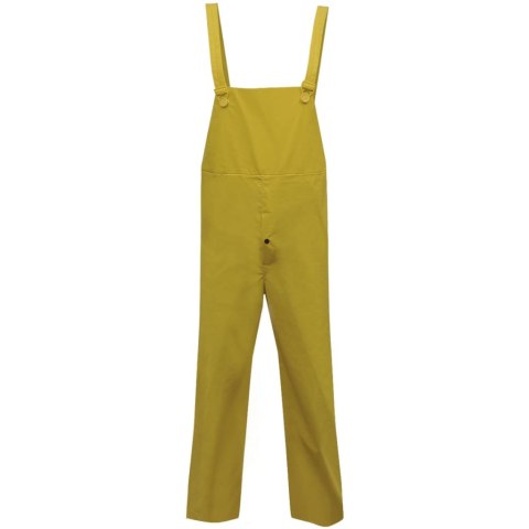 WODOODPORNY 2-CZ. KOMPLET PRZECIWDESZCZOWY Z KAPTUREM ŻÓŁTY XL