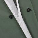 WODOODPORNY DŁUGI KOMPLET PRZECIWDESZCZOWY Z KAPTUREM ZIELONY L