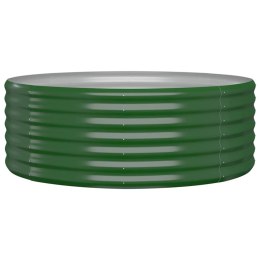 PODWYŻSZONA DONICA MALOWANA PROSZKOWO STAL 100X100X36CM