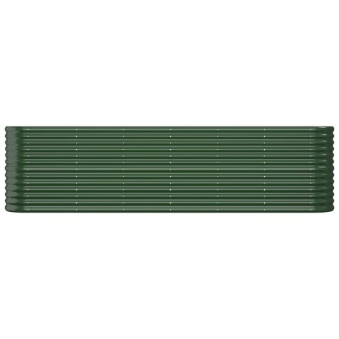 PODWYŻSZONA DONICA MALOWANA PROSZKOWO STAL 260X40X68CM