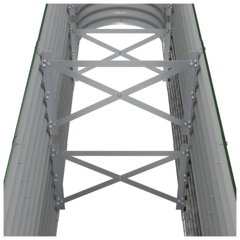 PODWYŻSZONA DONICA MALOWANA PROSZKOWO STAL 260X40X68CM