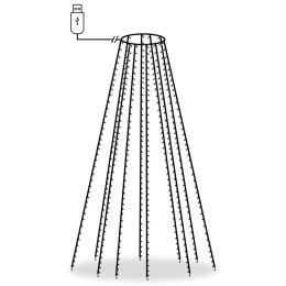 SIATKA LAMPEK CHOINKOWYCH 400 ZIMNYCH BIAŁYCH DIOD LED 400CM