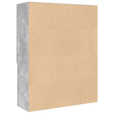 SZAFKA NA PRALKĘ SZAROŚĆ BETONU 70,5X25,5X90CM