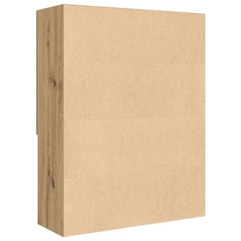 SZAFKA NA PRALKĘ KOLOR DĄB ARTISAN 70,5X25,5X90CM