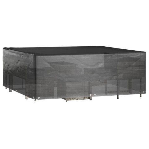 POKROWCE NA MEBLE OGRODOWE 2 SZT. 16 OCZEK 300X300X75CM