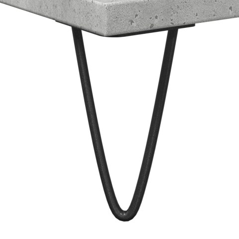 SZAFKA POD UMYWALKĘ SZAROŚĆ BETONU 65X33X60CM