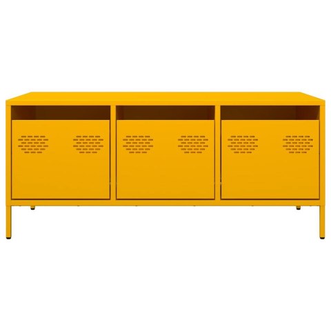 STOLIK KAWOWY MUSZTARDA 101,5X50X43,5 STAL