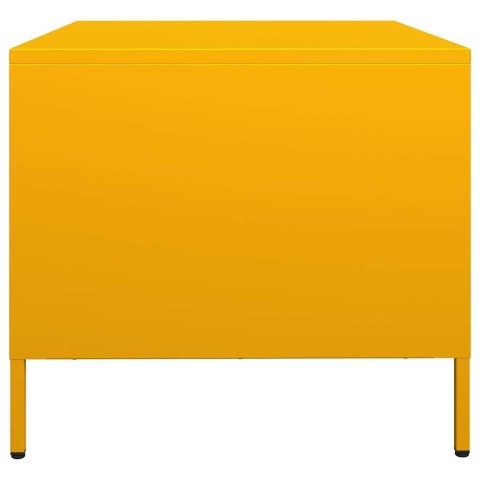 STOLIK KAWOWY MUSZTARDA 101,5X50X43,5 STAL