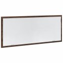 LUSTRO ŁAZIENKOWE Z LED BRĄZOWY DĄB 100X8,5X37CM