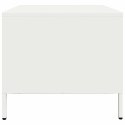 STOLIK KAWOWY BIAŁY 101,5X50X43,5CM STAL WALCOWANA NA ZIMNO