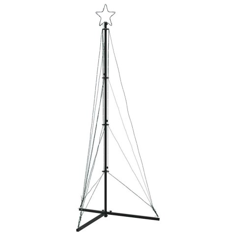 LAMPKI CHOINKOWE 363 CIEPŁYCH BIAŁYCH LED 182CM