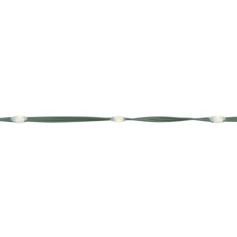 LAMPKI CHOINKOWE 363 CIEPŁYCH BIAŁYCH LED 182CM