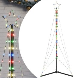 LAMPKI CHOINKOWE 363 KOLOROWYCH LED 182CM