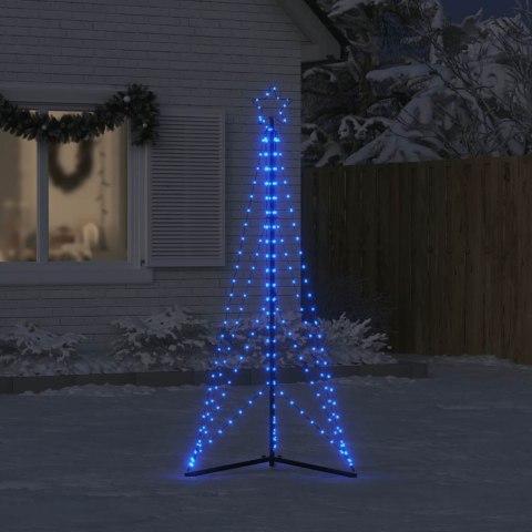 LAMPKI CHOINKOWE 363 NIEBIESKICH LED 182CM