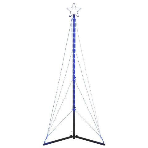 LAMPKI CHOINKOWE 363 NIEBIESKICH LED 182CM