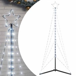 LAMPKI CHOINKOWE 363 ZIMNYCH BIAŁYCH LED 182CM
