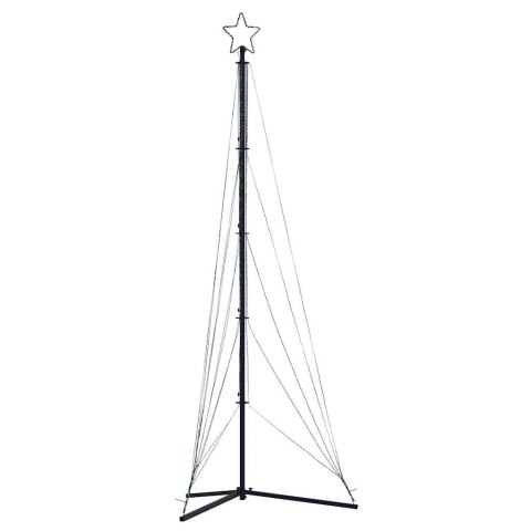 LAMPKI CHOINKOWE 525 CIEPŁYCH BIAŁYCH LED 302CM