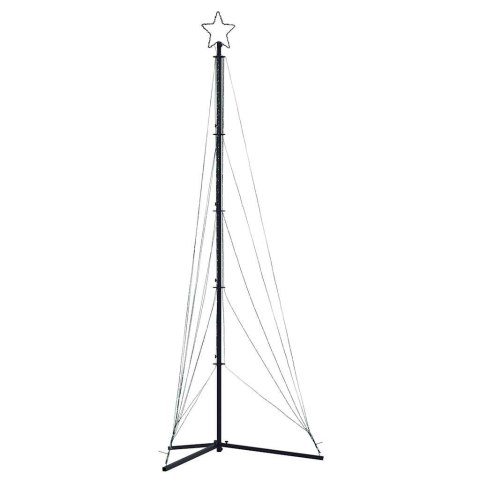 LAMPKI CHOINKOWE 525 ZIMNYCH BIAŁYCH LED 302CM