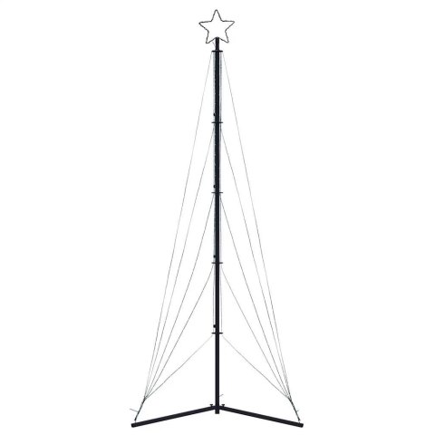 LAMPKI CHOINKOWE 525 ZIMNYCH BIAŁYCH LED 302CM